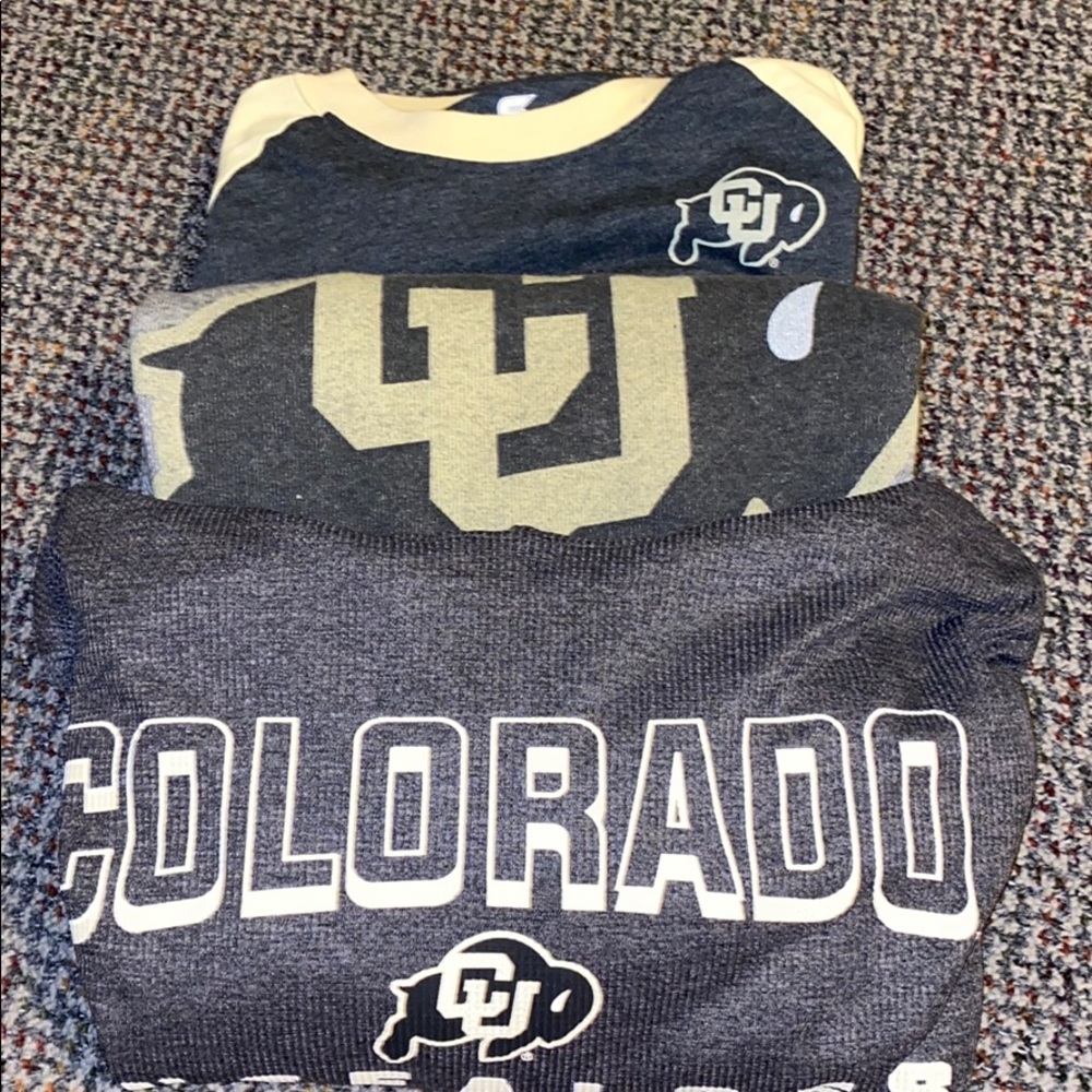 CU boulder shirt bundle